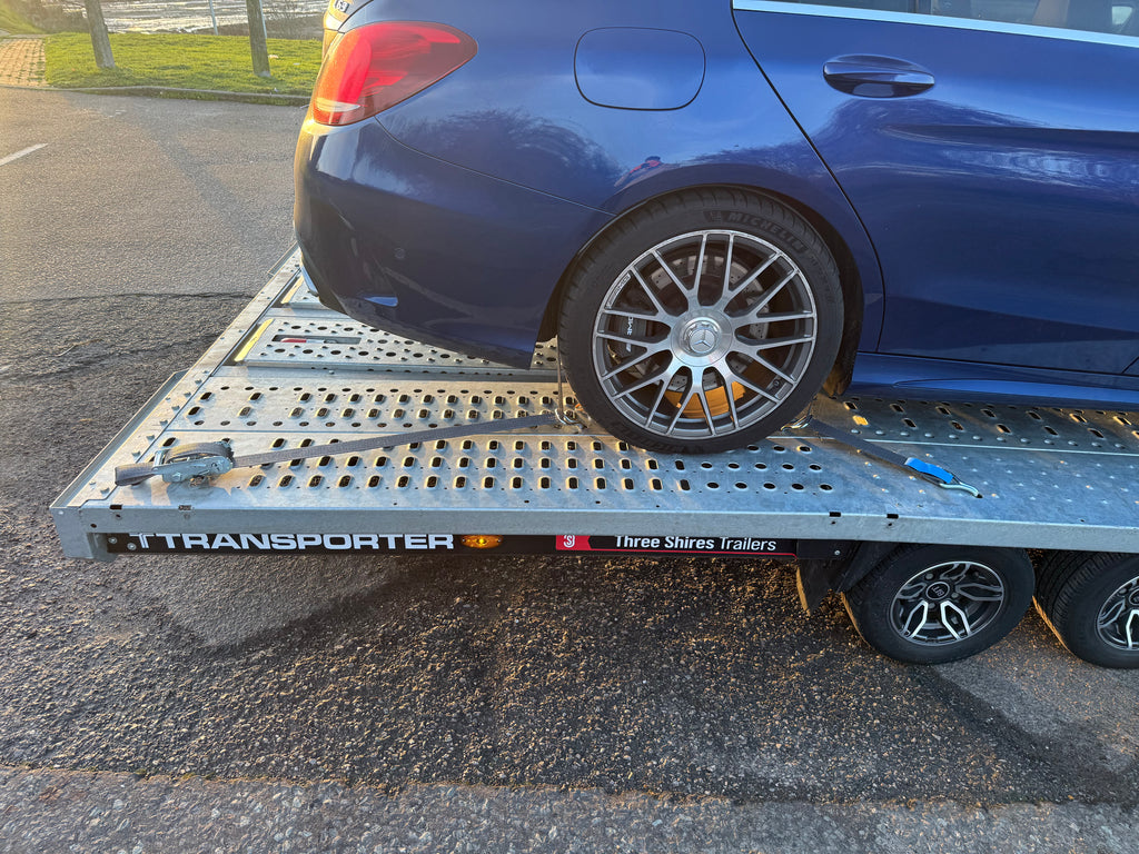 Over wheel straps