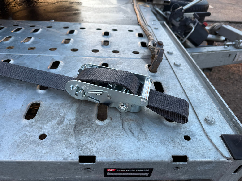 Over wheel straps
