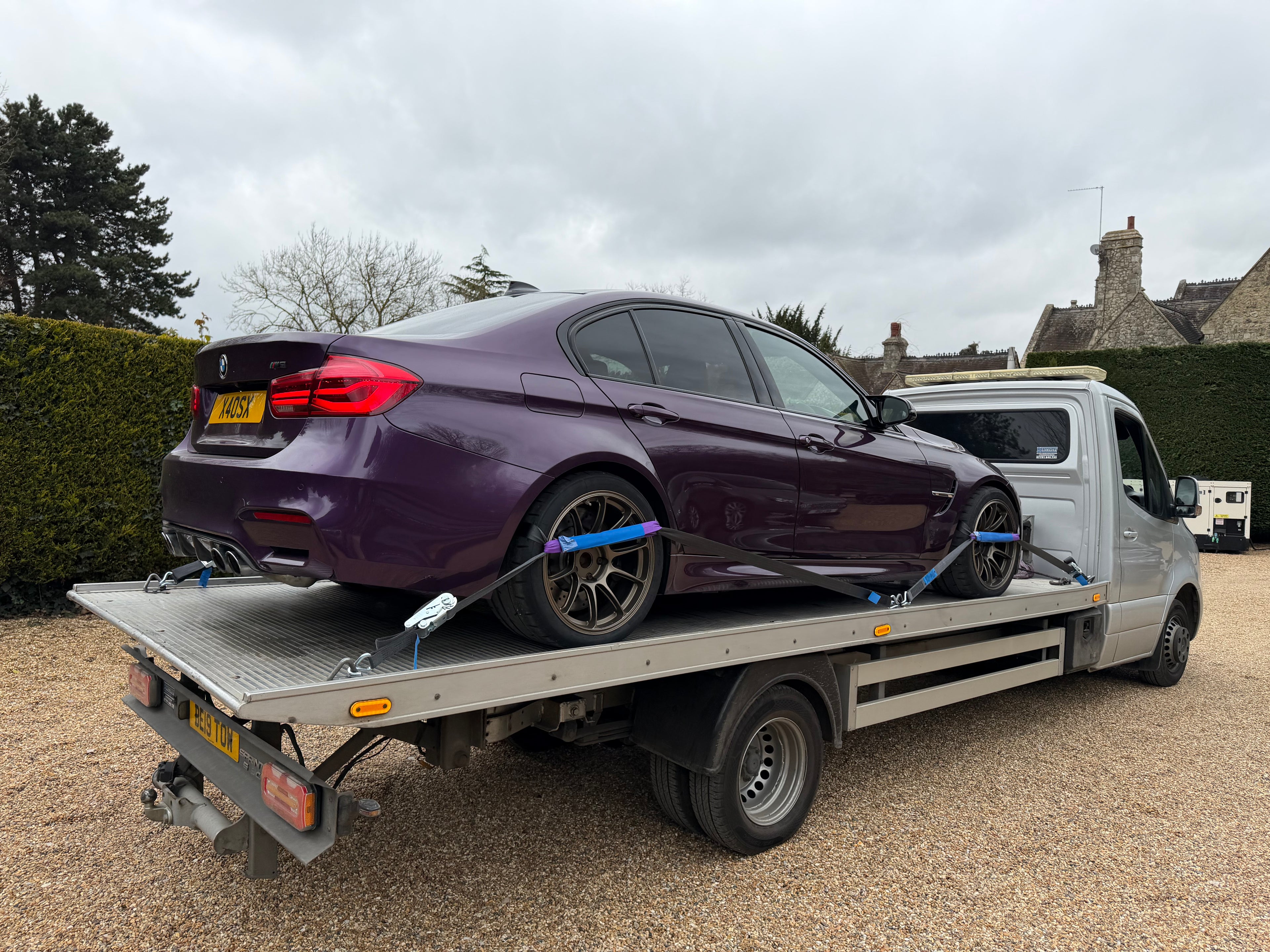 Car Transporter Straps