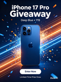 iPhone 17 pro 1tb prize draw